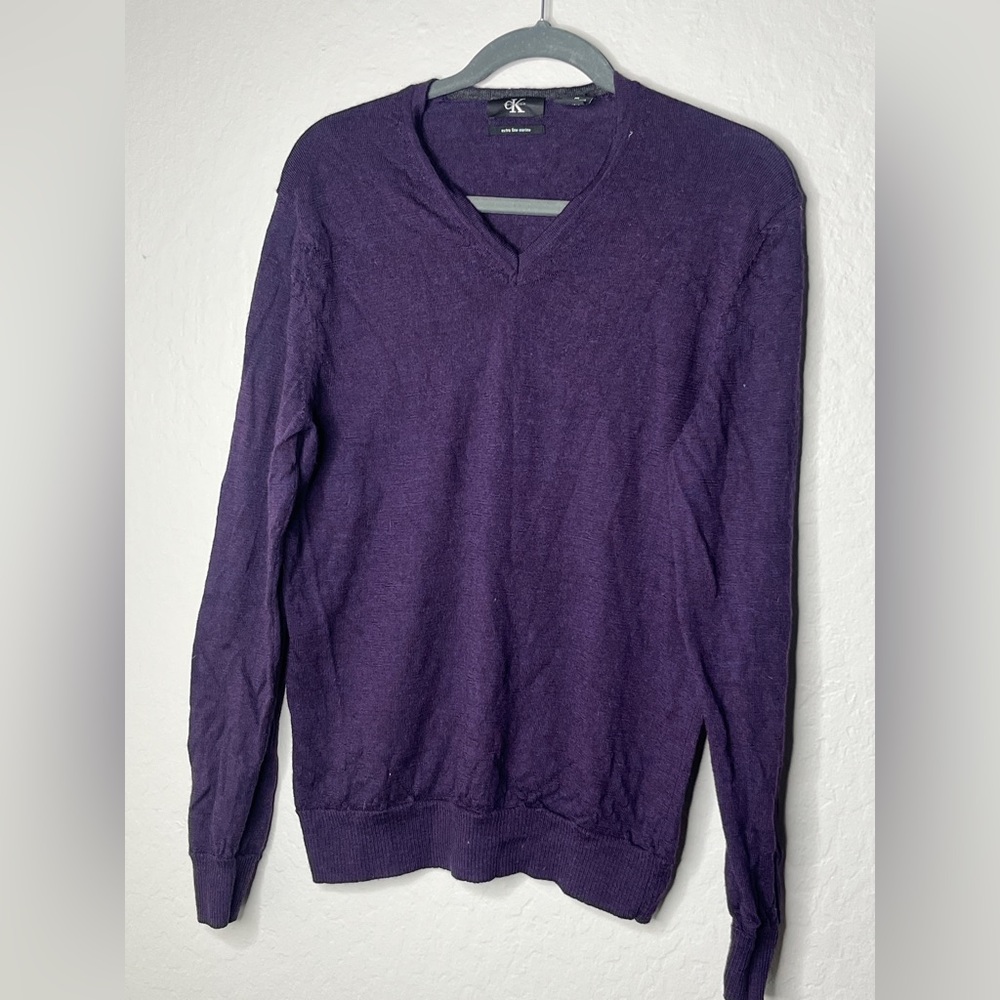 CK Calvin Klein extra Fine Merino Wool M